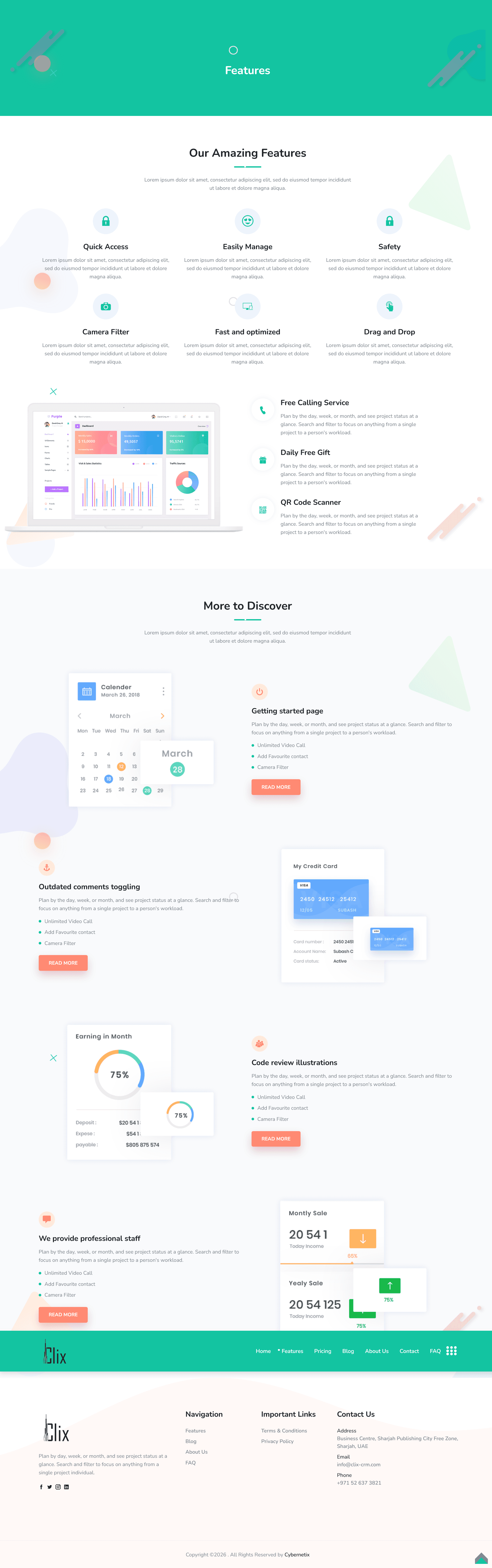 Clix — feature page