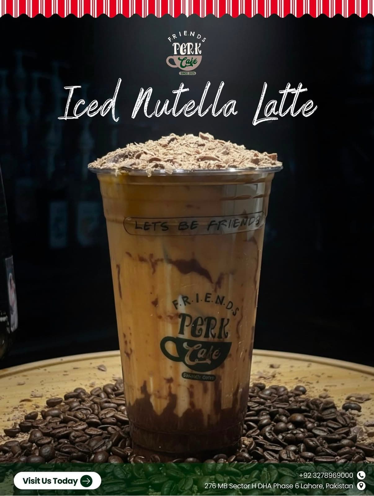 Friends Perk Cafe — social post 2