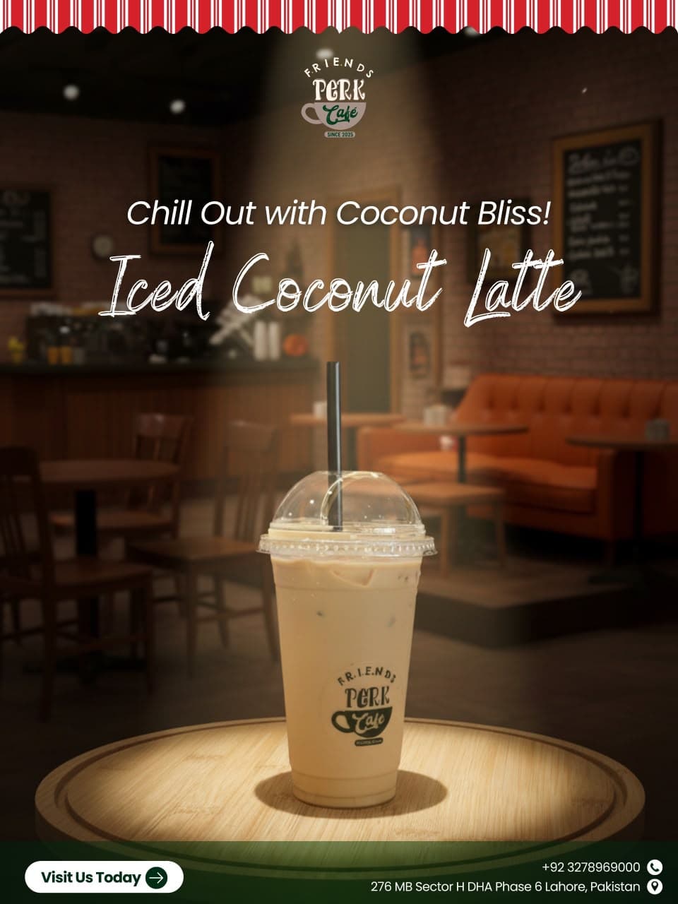 Friends Perk Cafe — social post 5