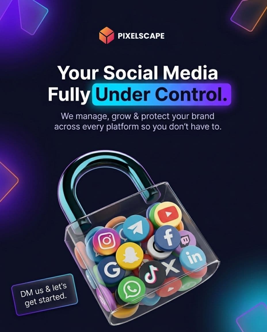 Pixelscape — social post 2